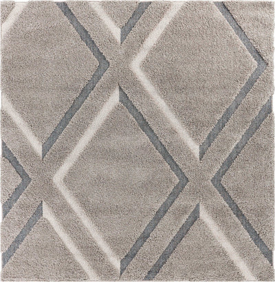 Grey Woven Area Rug For Living Room Bedroom And Entry Way