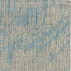 Teal Machine Woven Abstract Strokes Area Rug For Indoor Outdoor