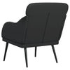 Armchair Black Faux Leather - Privè Home Goods