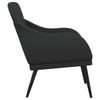 Armchair Black Faux Leather - Privè Home Goods