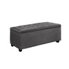 Artiss Large Fabric Storage Ottoman - Grey - Privè Home Goods