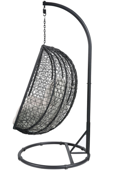 Hanging Wicker Patio Chair For Outdoor