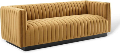 Velvet Conjure Sofa For Living And Bedroom