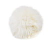 Decorative Round Furry Wool Pillow Cushion