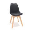 Mod Century Modern Style Furgle Black Set of  Dining Chair