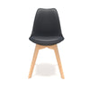 Mod Century Modern Style Furgle Black Set of  Dining Chair