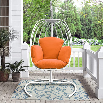 Hanging Aluminum Frame Hammock Chair with UV Resistant Cushion