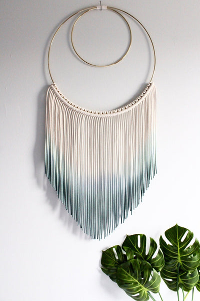 Modern Macrame Wall Hanging Home Office Decoration