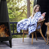 Modern Mesh Wood Chiminea Fireplace Outdoor Decor