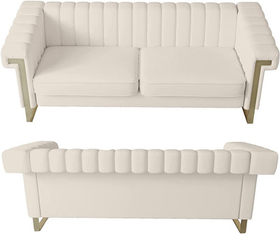 Modern Sofa Couch With Stainless Steel