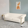 Modern Sofa Couch With Stainless Steel