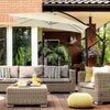 Outdoor Patio Umbrella Cantilever Garden Deck Shade