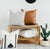 Faux Leather  Cotton Accent Pillows For Home And Office