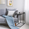 C Shaped Sofa Side Table for Couch and Bed