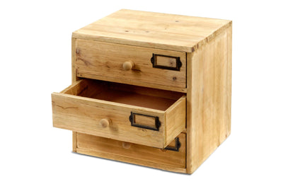 Modern Storage Drawers Wooden Table for Bedroom Nursery Living Room