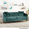 Susan Velvet 3 Seater Sofa For Home And Office