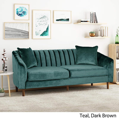 Susan Velvet 3 Seater Sofa For Home And Office