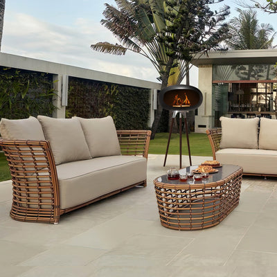 Tripod Indoor Outdoor Ethanol Fireplace